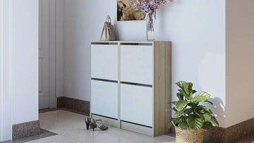 Shoe racks and benches