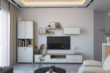 TV units, wall cabinets and shelves